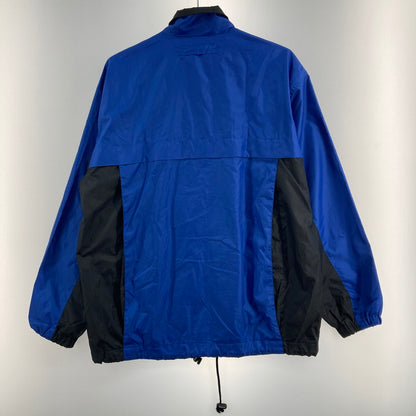 【中古品】【メンズ】 Reebok リーボック ナイロンジャケット 148-260121-WA-08-iwa サイズ：M カラー：ブルー ブラック 万代Net店