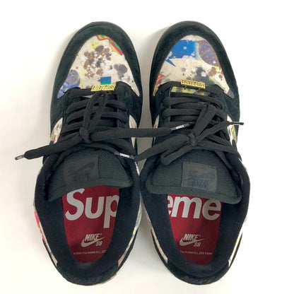 【中古品】【メンズ】 NIKE SB × SUPREME ナイキ シュプリーム FD8778-001 DUNK LOW OG QS ダンク ロー オリジナル クイックストライク スニーカー シューズ 靴 160-261015-rs-04-fur サイズ：28.5cm US10.5 カラー：ブラック/マルチカラー 万代Net店
