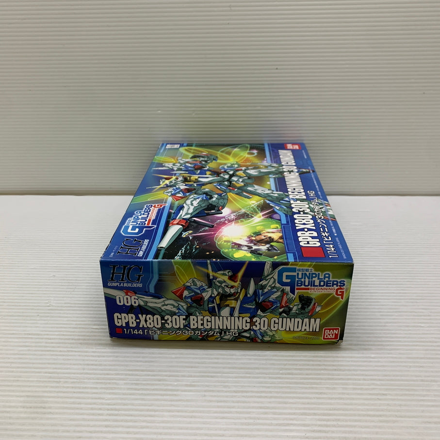 【現状渡し品】 模型戦士 ガンプラビルダーズ ビギニングG HG 1/144 ビギニング30ガンダム ガンプラ 未組立 箱あり バンダイ 058-260825-YT-08-min 万代Net店