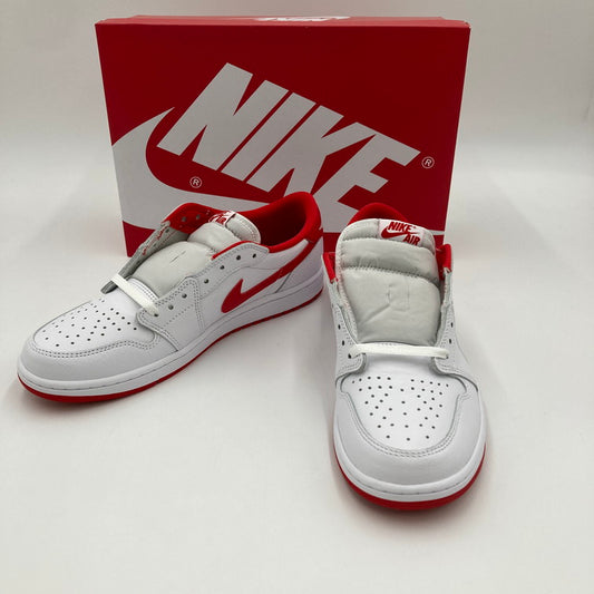 【未使用品】【メンズ】 NIKE ナイキ エアジョーダン1 レトロ ロー OG CZ0790-161 AIR JORDAN 1 RETRO LOW OG 160-241216-OR-01-iwa サイズ：28.5cm カラー： WHITE/UNIVERSITY RED-WHITE 万代Net店
