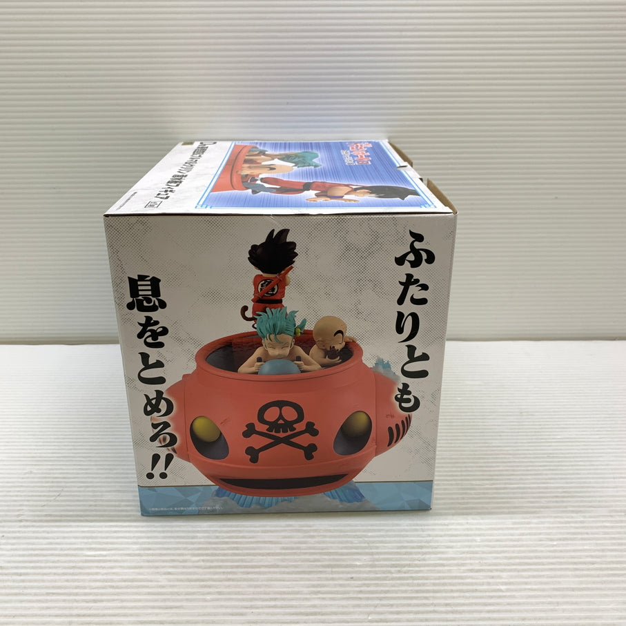 【中古品】 一番くじ ドラゴンボール EX 対決!レッドリボン軍 D賞 孫悟空＆ブルマ＆クリリン 潜水艇 フィギュア 箱あり バンダイ 050-260804-YT-09-min 万代Net店