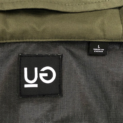 【中古品】【メンズ】 GU × UNDERCOVER ジーユー アンダーカバー UTILITY BLOUSON 311-357025 ユーティリティブルゾン ジャケット アウター 147-260721-rs-07-fur サイズ：L カラー：オリーブ 万代Net店