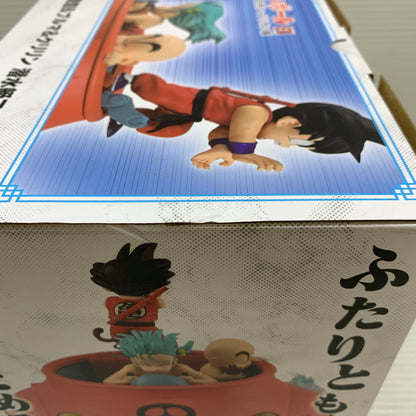 【中古品】 一番くじ ドラゴンボール EX 対決!レッドリボン軍 D賞 孫悟空＆ブルマ＆クリリン 潜水艇 フィギュア 箱あり バンダイ 050-260804-YT-09-min 万代Net店