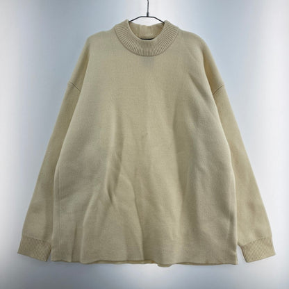 【中古品】【メンズ】 niko and... ニコアンド ニットセーター 147-260121-WA-10-iwa サイズ：L カラー：アイボリー 万代Net店