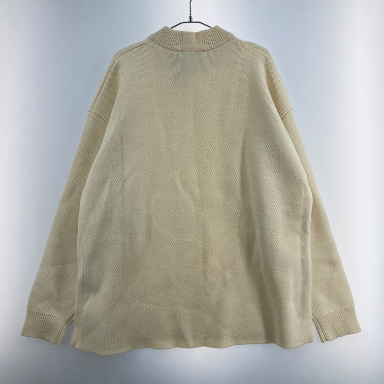 【中古品】【メンズ】 niko and... ニコアンド ニットセーター 147-260121-WA-10-iwa サイズ：L カラー：アイボリー 万代Net店