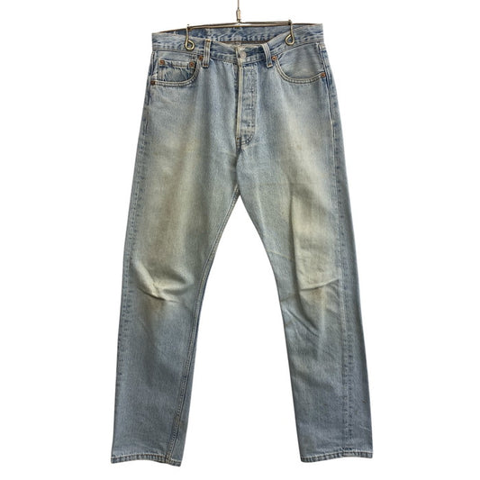 【中古品】【メンズ】 Levi's リーバイス 501 ストレート デニムパンツ ジーンズ ブランド 古着 156-260207-gm-04-fuz サイズ：W30L32 カラー：インディゴ 万代Net店