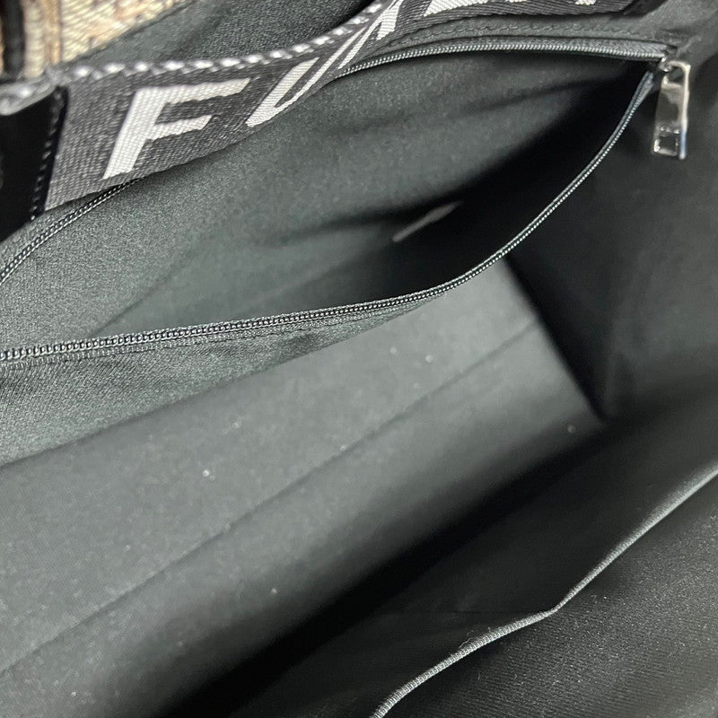 【中古美品】【レディース】 未使用品 FURLA フルラ トートバッグ オポチュニティ アイボリー×ブラック 180-250608-SS-05-ich 万代Net店