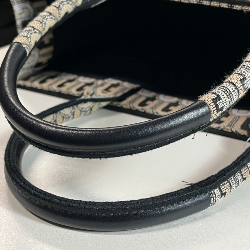 【中古美品】【レディース】 未使用品 FURLA フルラ トートバッグ オポチュニティ アイボリー×ブラック 180-250608-SS-05-ich 万代Net店