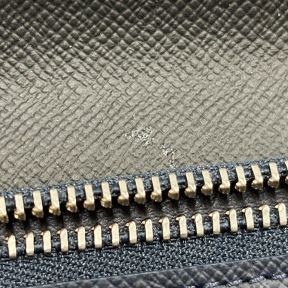 【中古品】【メンズ/レディース】 LOUIS VUITTON ルイ・ヴィトン TJ4158 M64597 タイガ ノワール×ネイビー ポルトフォイユ・アレクサンドルNM 長財布 ロングウォレット 179-250731-ma-08-izu カラー：ノワール×ネイビー 万代Net店