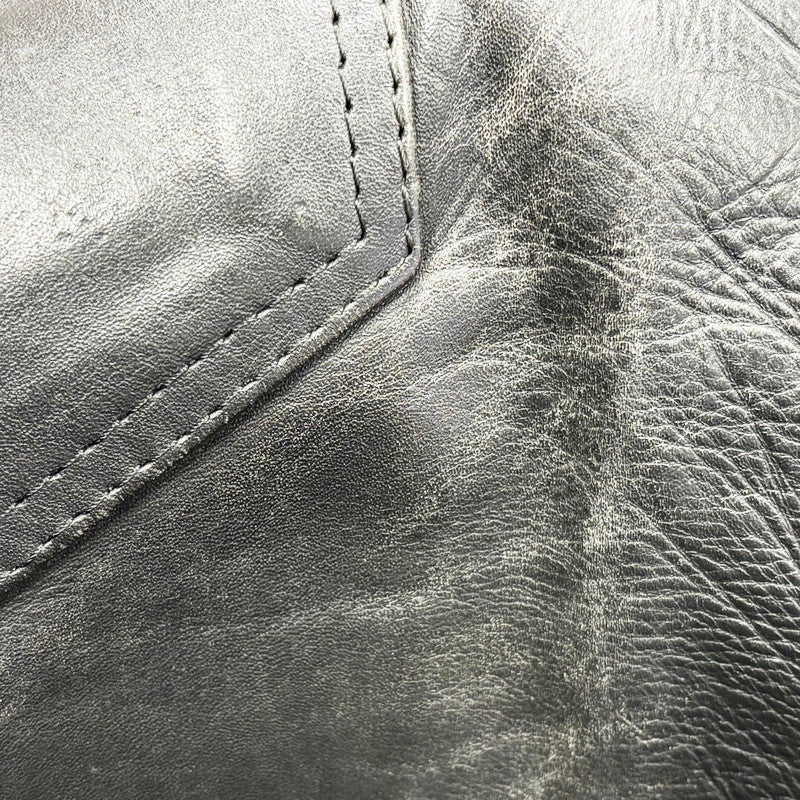 【中古品】【メンズ】 USED ユーズド LEATHER BIKER PANTS レザーバイカーパンツ ズボン ボトムス 156-250809-ma-11-izu サイズ：不明 カラー：ブラック 万代Net店