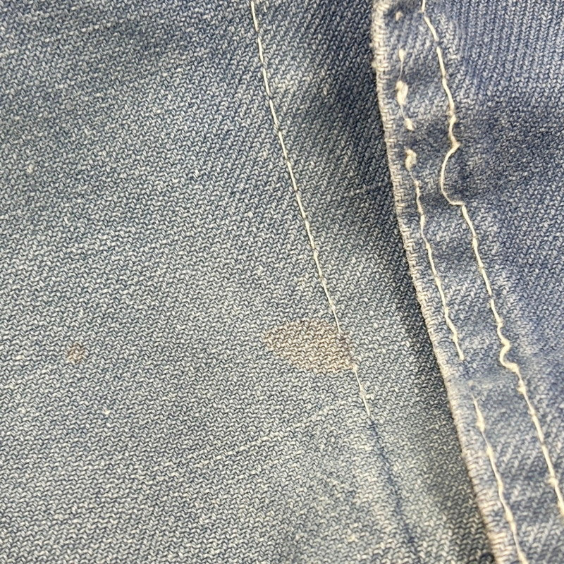 【現状渡し品】【メンズ】 FRENCH VINTAGE フレンチヴィンテージ 50-60S BLUE MOLESKIN WORK JACKET 50-60年代 ブルーモールスキン ワークジャケット アウター 長袖 146-250813-ma-03-izu サイズ：不明 カラー：ブルー 万代Net店