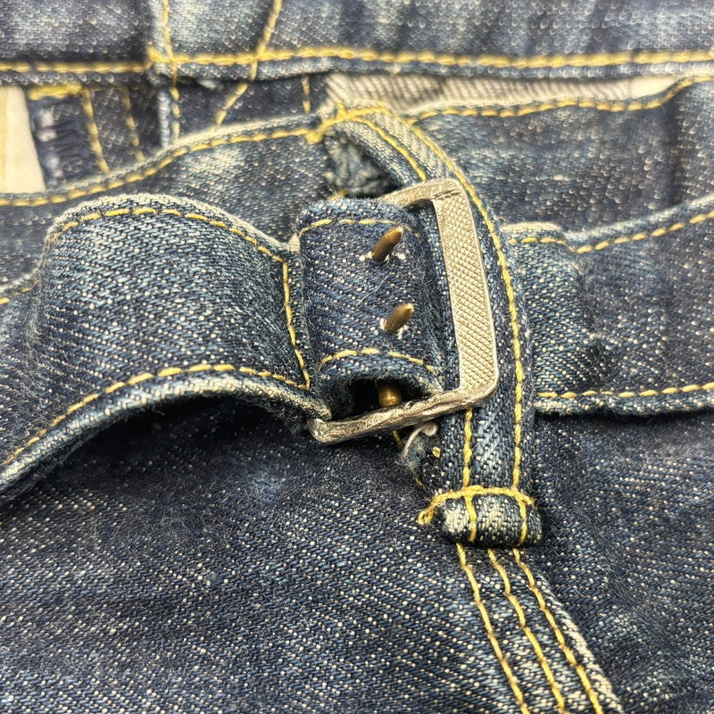 【中古品】【メンズ】 TENDERLOIN テンダーロイン T-RIDERS E CINCH BACK DENIM PANTS ライダース E シンチバックデニムパンツ ズボン ボトムス 153-250902-ma-12-izu サイズ：30 カラー：インディゴ 万代Net店