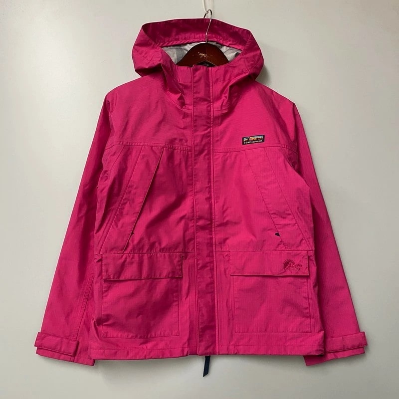 【中古品】【レディース】 X-girl エックスガール × LOWE ALPINE ロウアルパイン コラボ マウンテンパーカー ジャケット アウター 169-240212-mk-21-izu サイズ：M カラー：ピンク 万代Net店