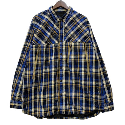 【中古品】【メンズ】 BEAMS ビームス 11-18-0039-147 MOUNTAIN SHIRT JACKET マウンテン シャツ ジャケット アウター 147-260831-kh-07-izu サイズ：L カラー：マルチ 万代Net店