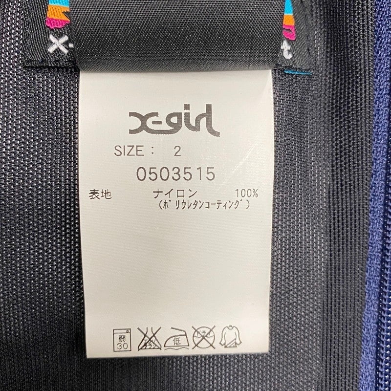 【中古品】【レディース】 X-girl エックスガール × LOWE ALPINE ロウアルパイン コラボ マウンテンパーカー ジャケット アウター 169-240212-mk-21-izu サイズ：M カラー：ピンク 万代Net店