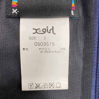 【中古品】【レディース】 X-girl エックスガール × LOWE ALPINE ロウアルパイン コラボ マウンテンパーカー ジャケット アウター 169-240212-mk-21-izu サイズ：M カラー：ピンク 万代Net店