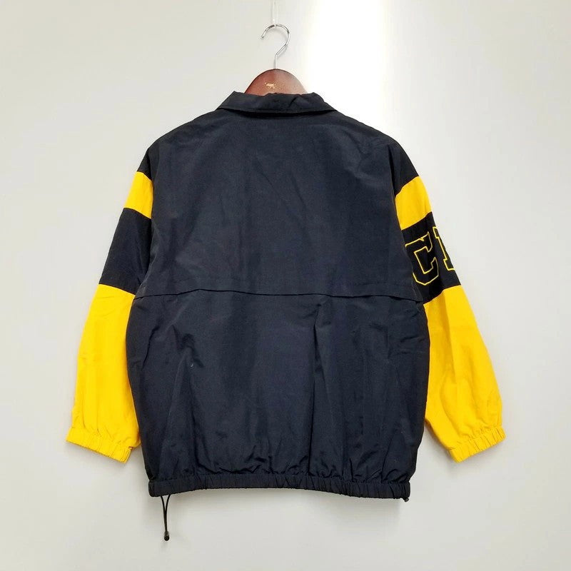 【中古品】【レディース】 FREAK'S STORE フリークスストア × UCLA ユーシーエルエー 別注 ナイロンジャケット ブルゾン アウター 169-240116-mk-27-izu サイズ：F カラー：ブラック×イエロー 万代Net店