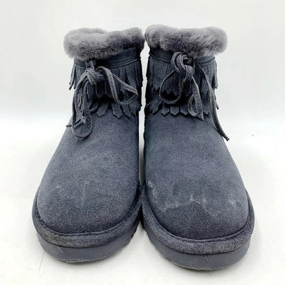 【中古品】【レディース】 BEARPAW ベアパウ ムートンブーツ シューズ 靴 167-231202-mk-25-izu サイズ：24cm カラー：グレー 万代Net店