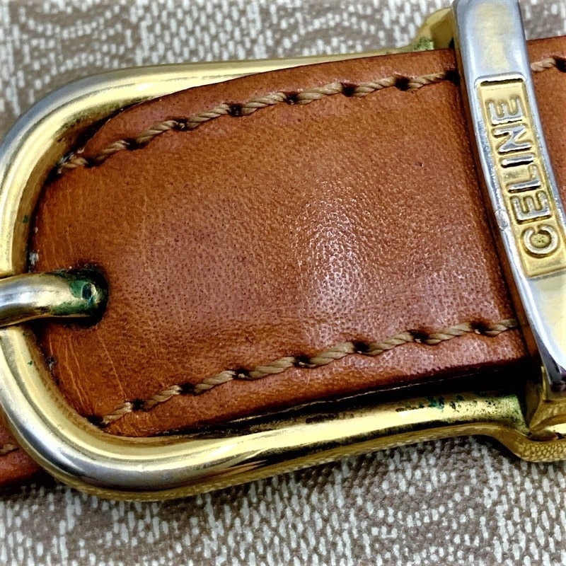 【中古品】【レディース】 CELINE セリーヌ DM93 マカダム柄 VINTAGE ショルダーバッグ カバン 180-230402-mk-52-izu カラー：茶系 万代Net店