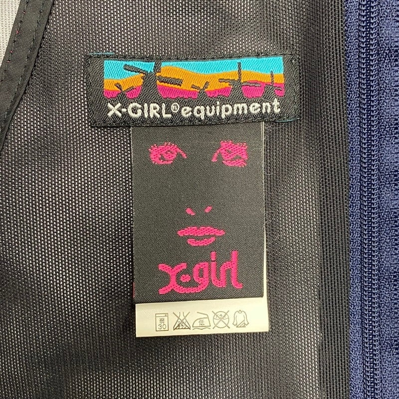 【中古品】【レディース】 X-girl エックスガール × LOWE ALPINE ロウアルパイン コラボ マウンテンパーカー ジャケット アウター 169-240212-mk-21-izu サイズ：M カラー：ピンク 万代Net店