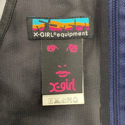 【中古品】【レディース】 X-girl エックスガール × LOWE ALPINE ロウアルパイン コラボ マウンテンパーカー ジャケット アウター 169-240212-mk-21-izu サイズ：M カラー：ピンク 万代Net店