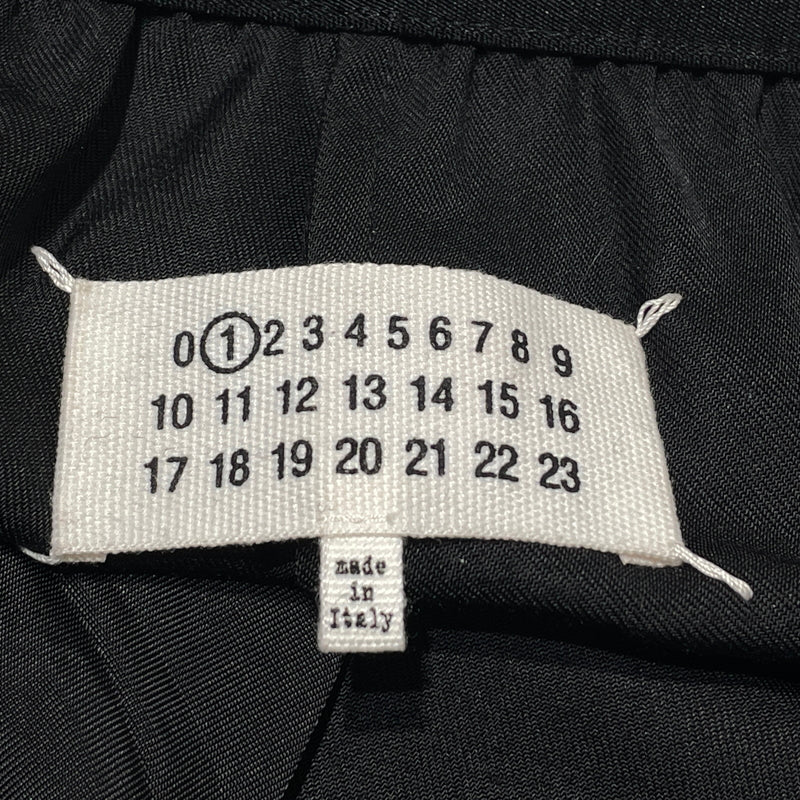 【中古品】【メンズ】 Maison Margiela メゾン マルジェラ 20SS VISCOSE SATIN PANTS S51KA0528 2020春夏 ヴィスコース サテン パンツ ボトムス 141-260929-sa-06-teih サイズ：44 カラー：ブラック 万代Net店