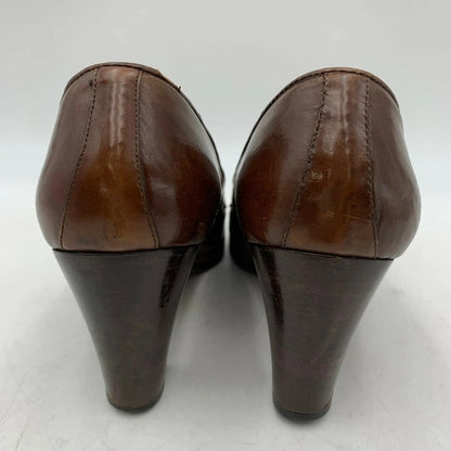 【中古品】【レディース】 GUCCI グッチ レザーパンプス 183-240201-mk-07-izu サイズ：35 1/2 カラー：ブラウン 万代Net店