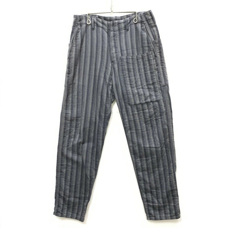【中古品】 BRU NA BOINNE ブルーナボイン 7202 ストライプパンツ 151-230423-gm-10-fuz サイズ：0　 カラー：グレー 万代Net店