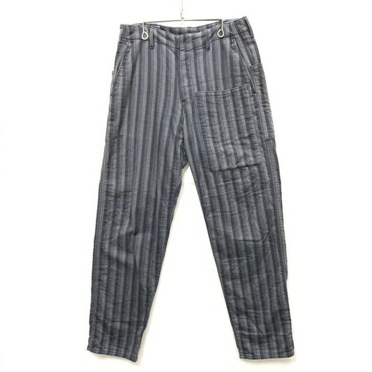 【中古品】 BRU NA BOINNE ブルーナボイン 7202 ストライプパンツ 151-230423-gm-10-fuz サイズ：0　 カラー：グレー 万代Net店