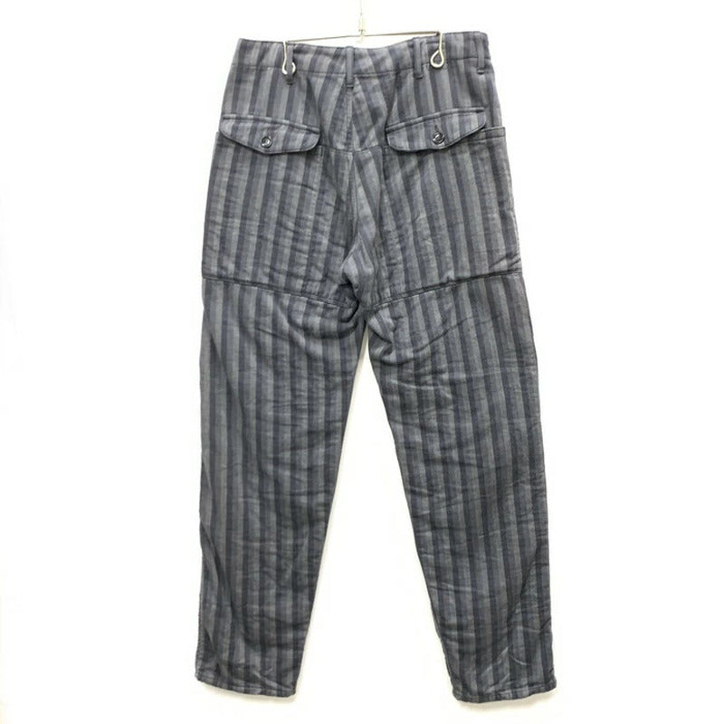 【中古品】 BRU NA BOINNE ブルーナボイン 7202 ストライプパンツ 151-230423-gm-10-fuz サイズ：0　 カラー：グレー 万代Net店