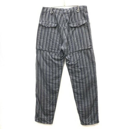 【中古品】 BRU NA BOINNE ブルーナボイン 7202 ストライプパンツ 151-230423-gm-10-fuz サイズ：0　 カラー：グレー 万代Net店