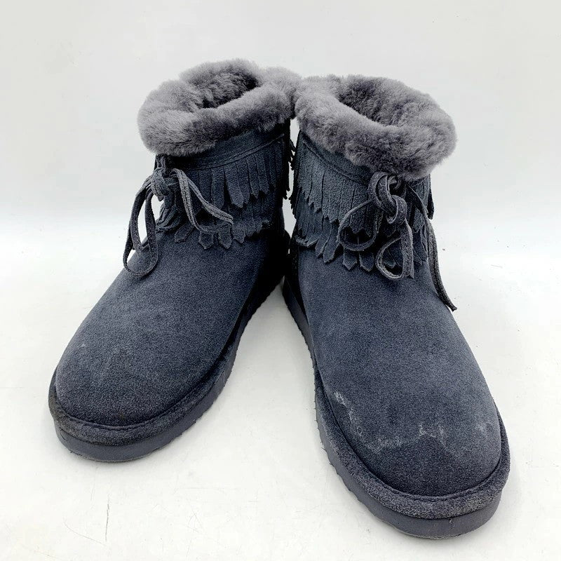 【中古品】【レディース】 BEARPAW ベアパウ ムートンブーツ シューズ 靴 167-231202-mk-25-izu サイズ：24cm カラー：グレー 万代Net店