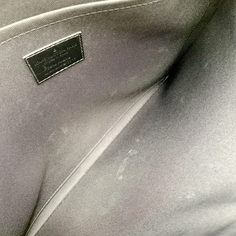 【中古品】【メンズ/レディース】 LOUIS VUITTON ルイ・ヴィトン M30347 クラッチバッグ タイガ ポシェット A4 セカンドバッグ レインボー 鞄 カバン 179-230424-ay-05-izu カラー：ブラック 万代Net店