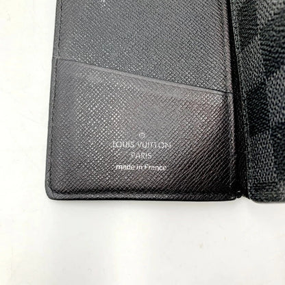 【現状渡し品】【メンズ】 LOUIS VUITTON ルイ・ヴィトン N63096 ダミエグラフィット トリフォルド 三つ折り財布 コンパクト財布 179-231030-mk-12-izu カラー：ブラック 万代Net店