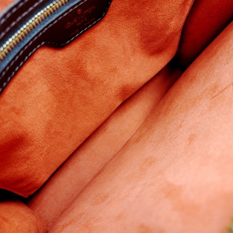 【中古品】【メンズ/レディース】 LOUIS VUITTON ルイ・ヴィトン N41226 ダミエ エベヌ サックプラPM ハンドバッグ 179-231224-mk-03-izu カラー：ブラウン 万代Net店