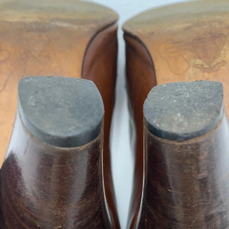 【中古品】【レディース】 GUCCI グッチ レザーパンプス 183-240201-mk-07-izu サイズ：35 1/2 カラー：ブラウン 万代Net店