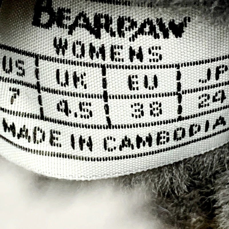 【中古品】【レディース】 BEARPAW ベアパウ ムートンブーツ シューズ 靴 167-231202-mk-25-izu サイズ：24cm カラー：グレー 万代Net店