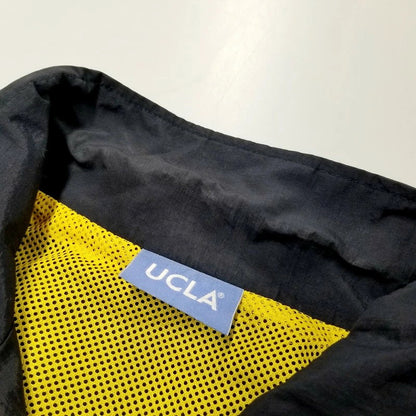 【中古品】【レディース】 FREAK'S STORE フリークスストア × UCLA ユーシーエルエー 別注 ナイロンジャケット ブルゾン アウター 169-240116-mk-27-izu サイズ：F カラー：ブラック×イエロー 万代Net店
