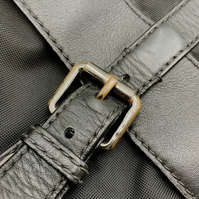 【中古品】【メンズ】 BURBERRY バーバリー 3827140 レザー ナイロンキャンバス ショルダーバッグ カバン 鞄 180-250515-as-07-izu カラー：ブラック 万代Net店