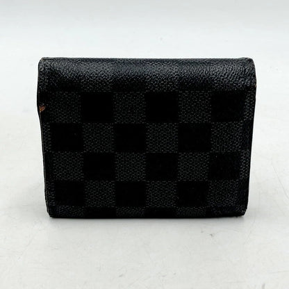 【現状渡し品】【メンズ】 LOUIS VUITTON ルイ・ヴィトン N63096 ダミエグラフィット トリフォルド 三つ折り財布 コンパクト財布 179-231030-mk-12-izu カラー：ブラック 万代Net店